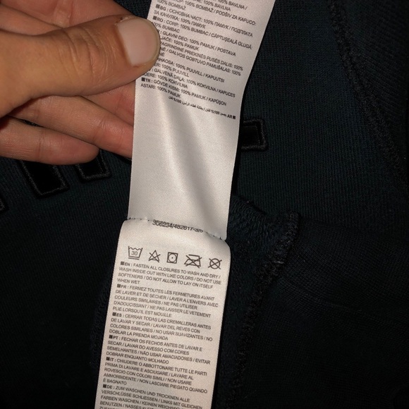 Nike Fc 1994 Men’s Black Gray Hoodie Size S Authentic - Picture 5 of 8